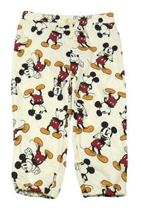 Krémové tepláky s Mickeym Primark
