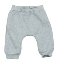 Svetlomodré melírované prešívané tepláky Tu