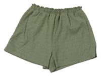 Khaki rebrované kraťasy Y.F.K.