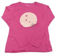 Ružové tričko s mesiacom a vílou