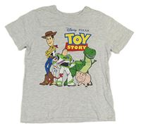 Sivé melírované tričko s ToyStory Disney