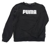 Čierna mikina s logom Puma