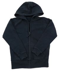 Tmavomodrá prepínaci mikina s kapucňou M&S