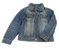 Svetlomodrá rifľová bunda C&A