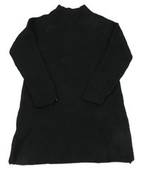 Čierne svetrové šaty Lily & Dan