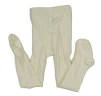 Bílé punčocháče Primark