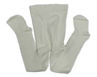 Bílé punčocháče 