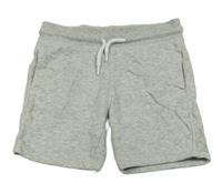 Svetlosivé melírované teplákové kraťasy C&A