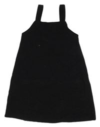 Čierne teplákové šaty Page one young