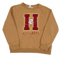 Hnedá mikina s písmenem - Harry Potter H&M