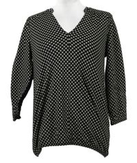 Dámske čierno-béžové vzorované tričko Marc O´Polo