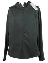 Nové - Dámská tmavošedá thermo propínací mikina Primark 