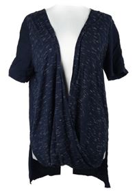 Dámska tmavomodrá melírovaná blúzka Philosophy