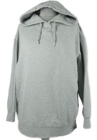 Dámská šedá oversize mikina s kapucí H&M