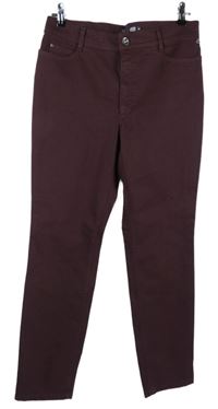 Dámske vínové skinny rifle Gardeur