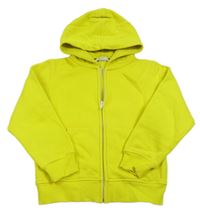 Žltá prepínaci mikina s kapucňou H&M