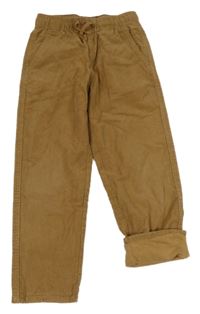 Béžové podšité manšestráky H&M