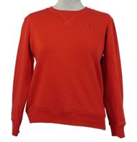 Dámska červená mikina s logom Tommy Hilfiger