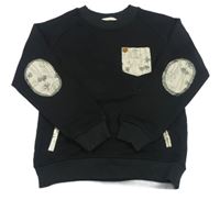 Čierna mikina s kapsičkou H&M