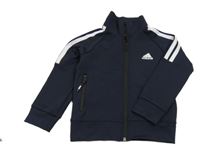 Tmavomodrá prepínaci športová mikina s rolákom a logem Adidas