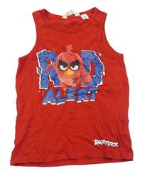 Červené tielko s Angry Birds H&M