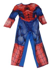 Kostým - Tmavomodro-červený overal - Spider-man Marvel