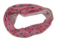 Růžový nákrčník s koalami 