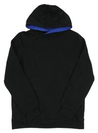 Čierna mikina s vreckom a kapucňou Charles Vögele