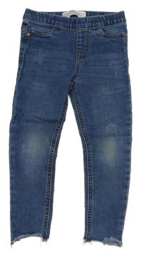 Modré rifľové džegíny Denim Co.