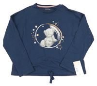 Nové - tmavomodrá mikina s Me to You M&S