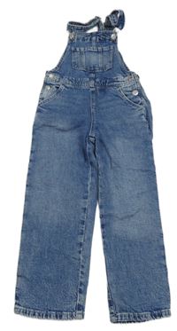 Modré laclové rifle H&M
