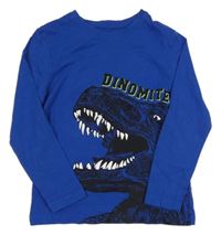 Safírové triko s dinosaurem Primark