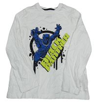 Bílé triko s Black Pantherem Primark