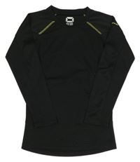 Čierne športové tričko Stanno