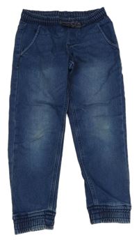 Tmavomodré teplákové cuff rifle Pepperts