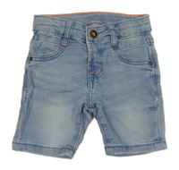 Světlemodré riflové kraťasy 