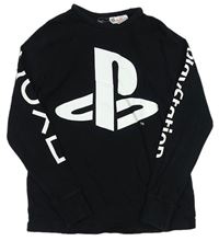 Čierne tričko s logem PlayStation H&M