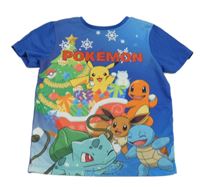 Tmavomodré tričko s pokémony George
