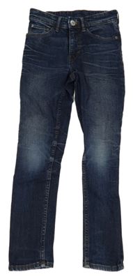 Tmavomodré skinny rifle H&M