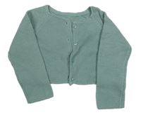 Zelený prepínaci crop sveter Matalan