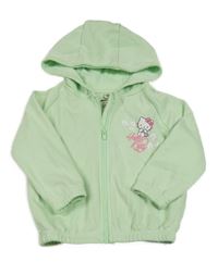 Svetlozelená prepínaci mikina s Hello Kitty a kapucňou Primark