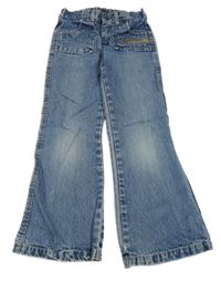 Svetlomodré flare rifle s kvetmi Yigga