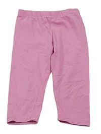 Svetloružové crop legíny H&M