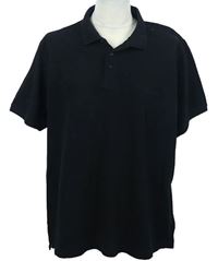 Pánské černé polo tričko Pierre Cardin vel. 4XL