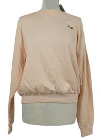 D&#225;msk&#225; světlerůžov&#225; crop mikina H&amp;M