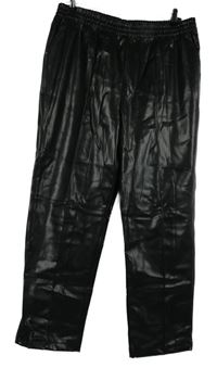 Dámske čierne koženkové nohavice Primark