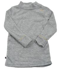 Sivé funkčné tričko so stojačikom Wedze