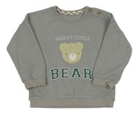 Sivá mikina s medvěďom George