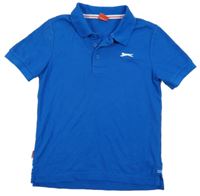 Tmavomodré polo tričko Slazenger
