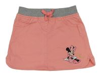 Svetloružová rifová sukňa s Minnie Disney + C&A